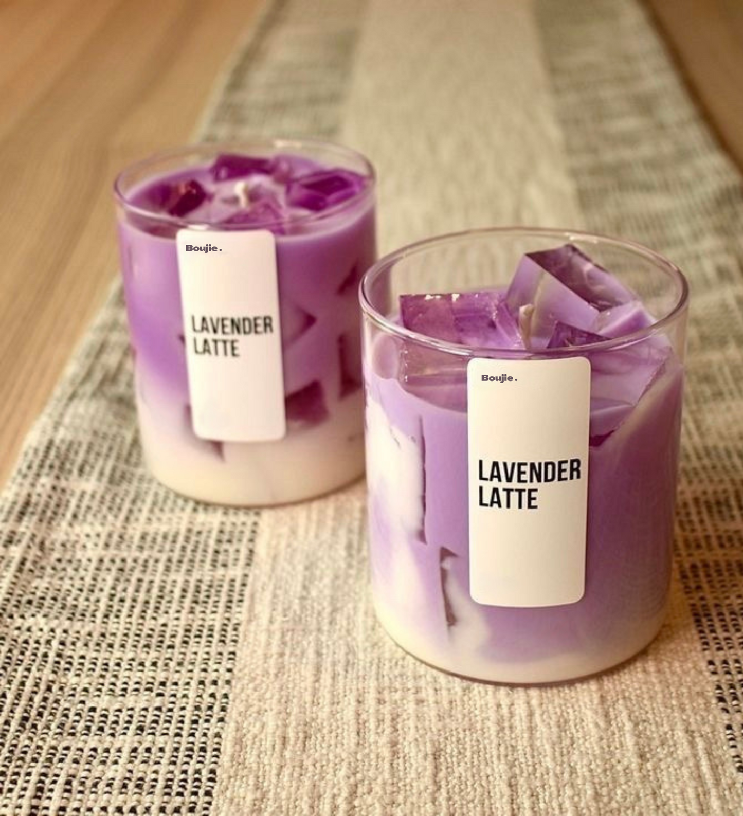 Lavender Latte Candle